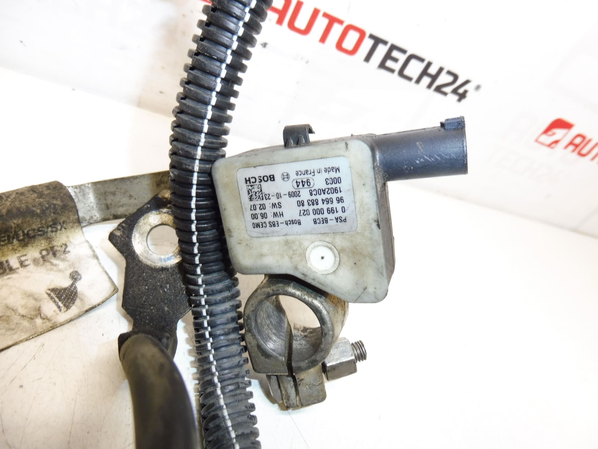 Kabel negativnog pola Citroën Peugeot 2.0HDI 9672544480 9666488380 - Slika 2