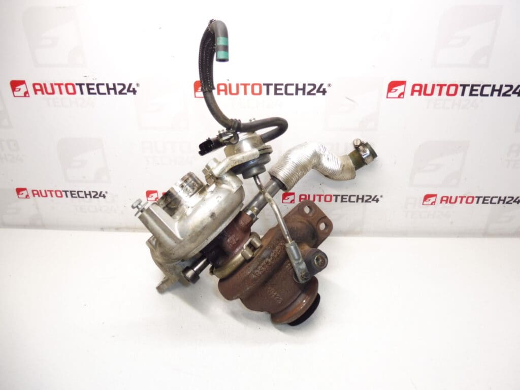 Turbo Citroën Peugeot 1.6 HDI 68KW 63 tisuće km 9673283680 TD02H2-07TVT-21