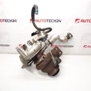Turbo Citroën Peugeot 1.6 HDI 68KW 63 tisuće km 9673283680 TD02H2-07TVT-21