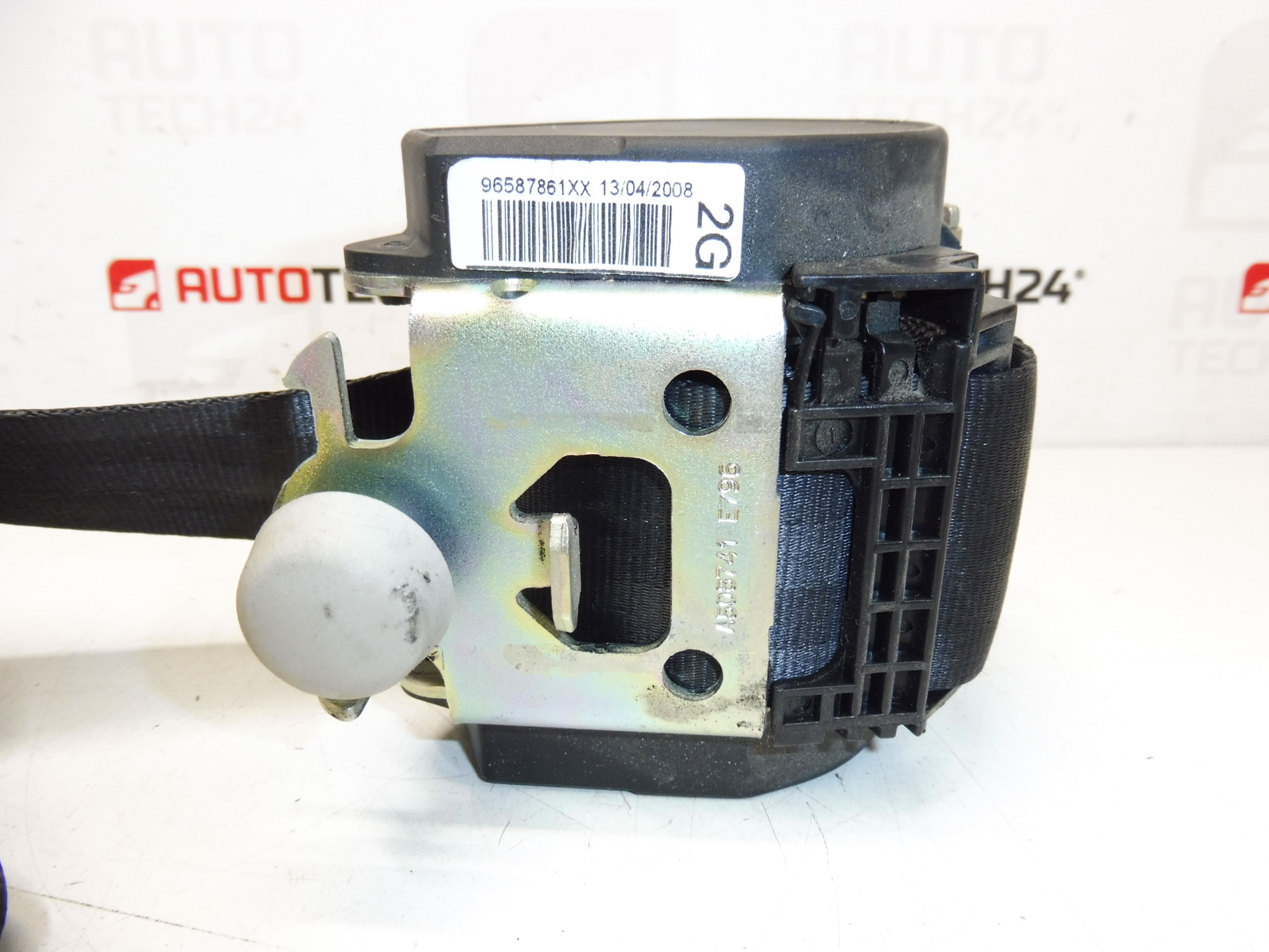 Lijevi stražnji sigurnosni pojas Peugeot 207 96587861XX 8975J9