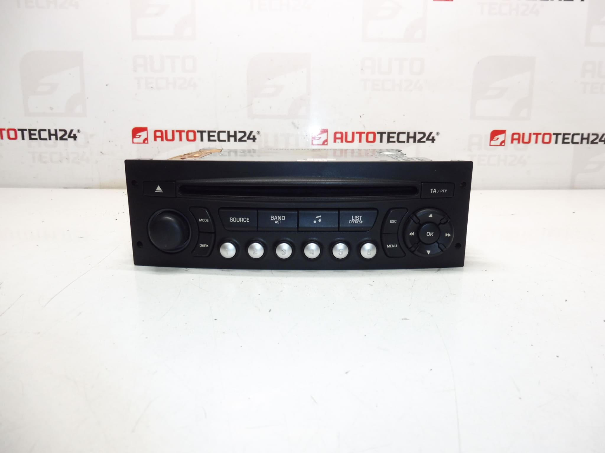 Auto radio sa CD-om Citroën Peugeot 96647697XT 6564ZS