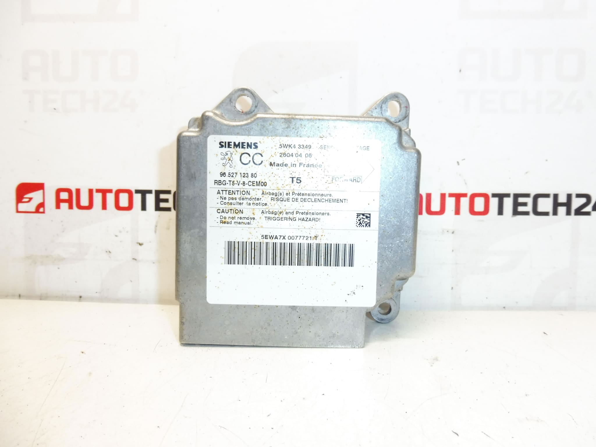 Jedinica zračnog jastuka Siemens Peugeot 307 CC 9652712380 6545JG