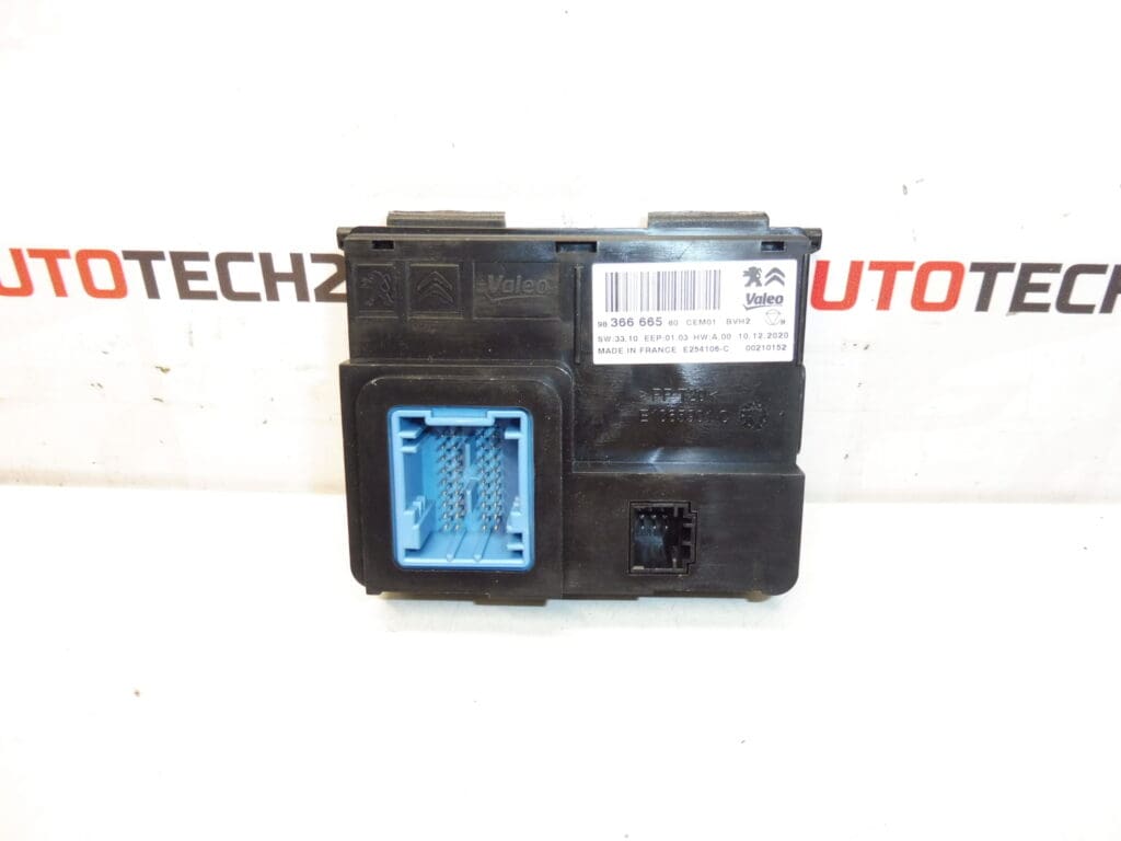 Upravljačka jedinica klima uređaja Citroën Peugeot 9836666580 1613153580