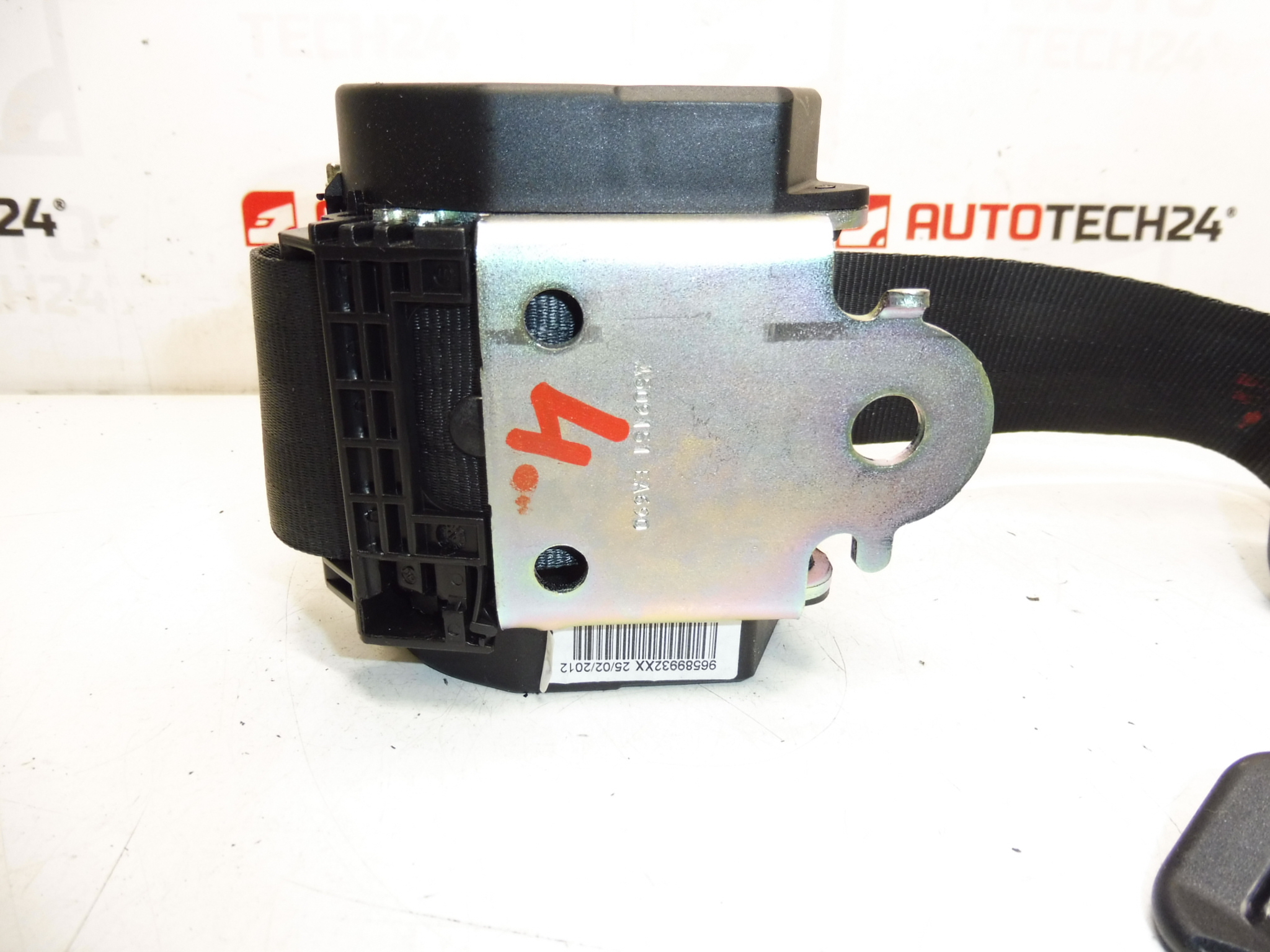 Stražnji sigurnosni pojas za Peugeot 308 96589932XX 8975L9