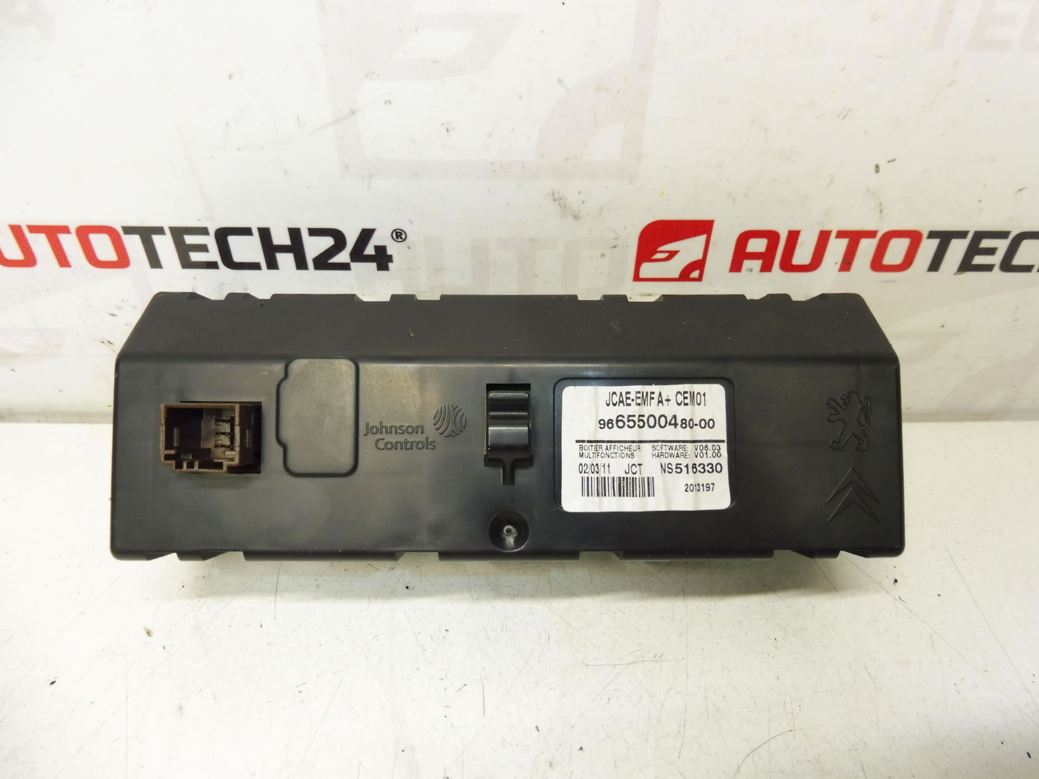Citroen C4 II računalni radio zaslon 9665500480 6155HT - Slika 2