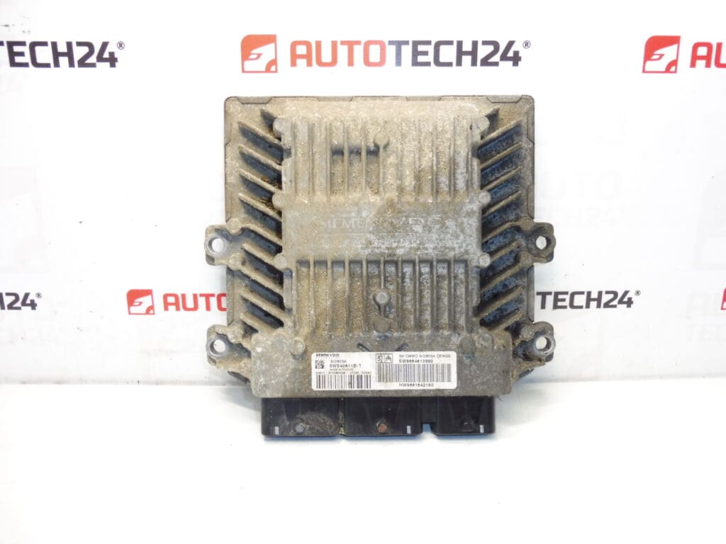 ECU Siemens VDO SID803A 5ws40611B-T 9661642180 9664610980