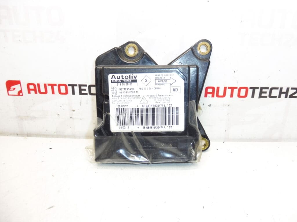 Jedinica zračnog jastuka Peugeot 308 619763800 9674291480 6546AP