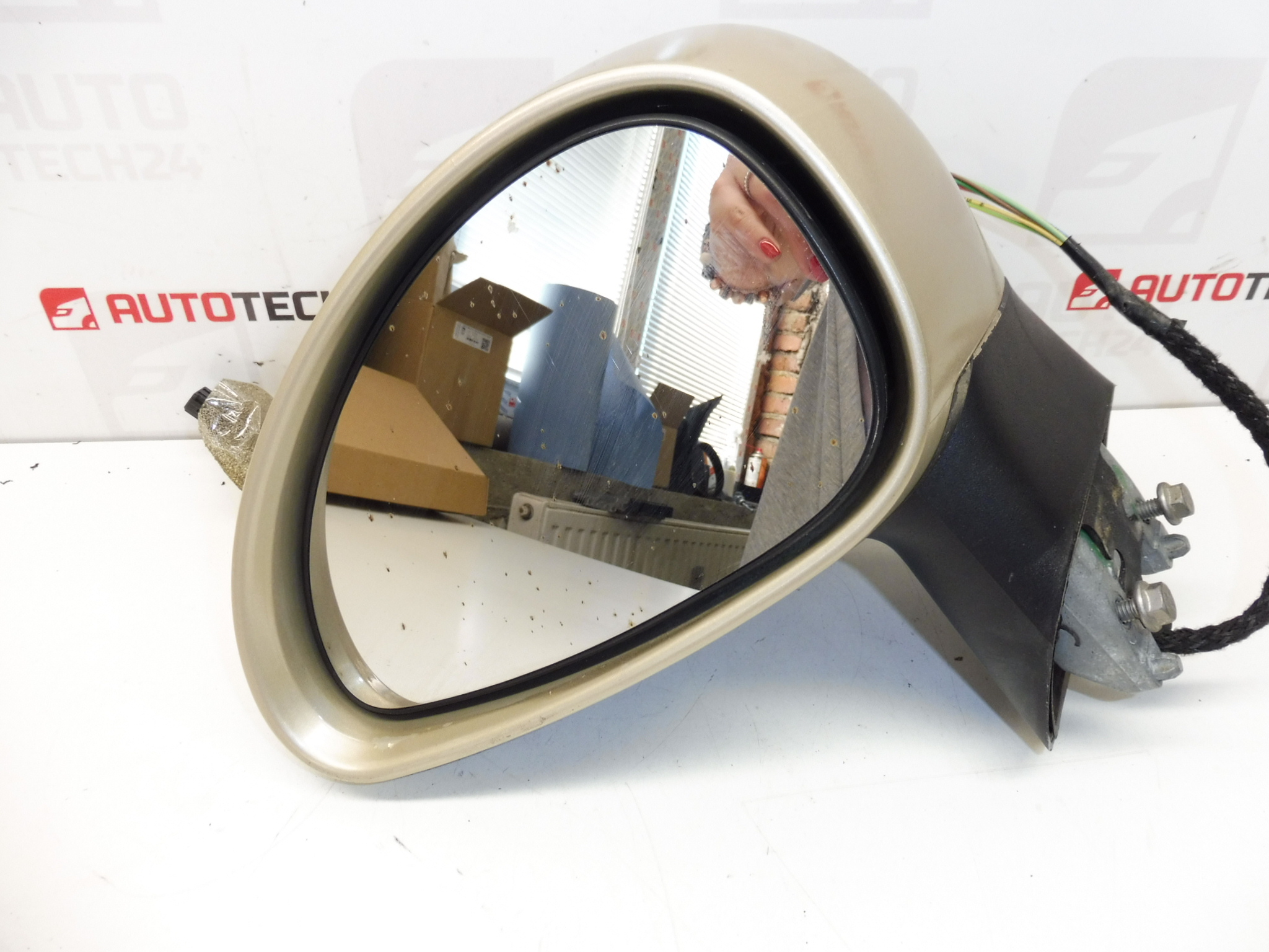Lijevi vanjski retrovizor Citroën C4 KCW 96548384 8149ZW