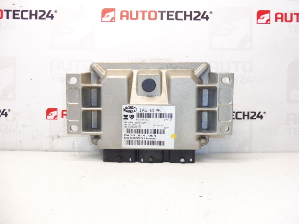 ECU IAW 6LPB 2.0 16V Citroën Peugeot 9663318680 9659580780