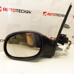 Lijevo plavo retrovizor EGE Peugeot 206 8153KQ