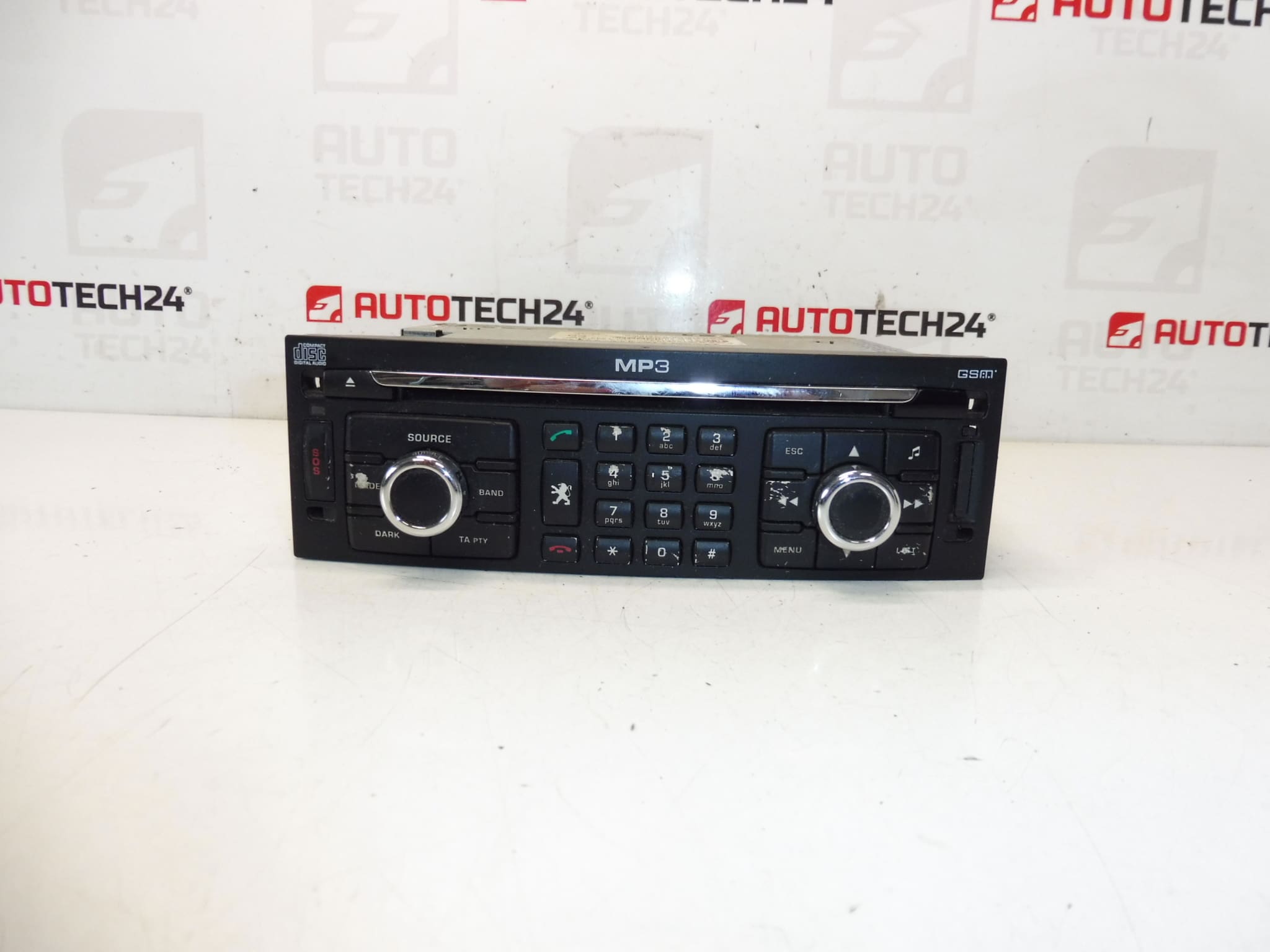 Auto radio Peugeot 307 RT3 T6-N3 96640238XT 6574CK