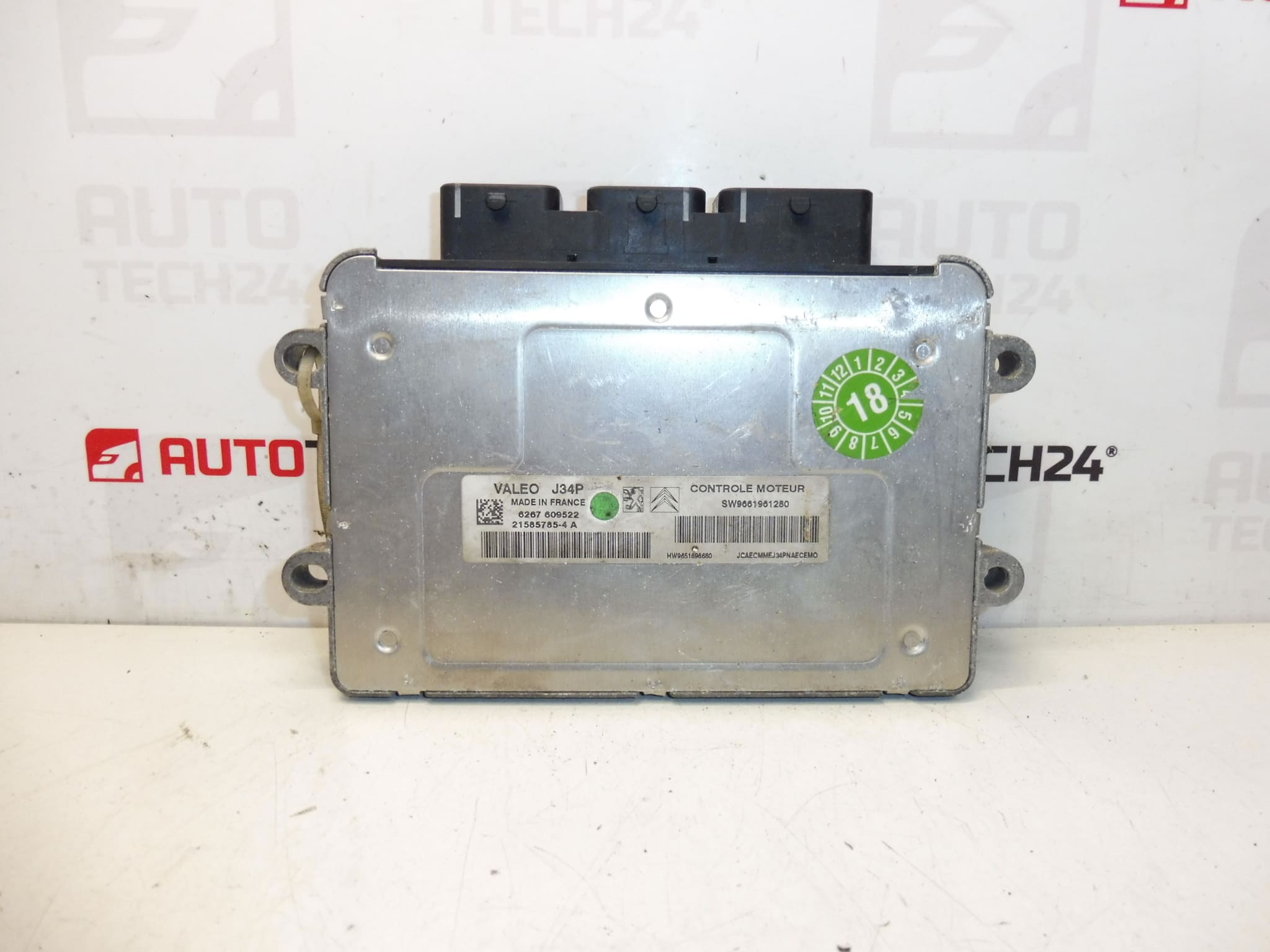 Upravljačka jedinica (ECU) Valeo J34P 9651696680 9661961280 1939HQ