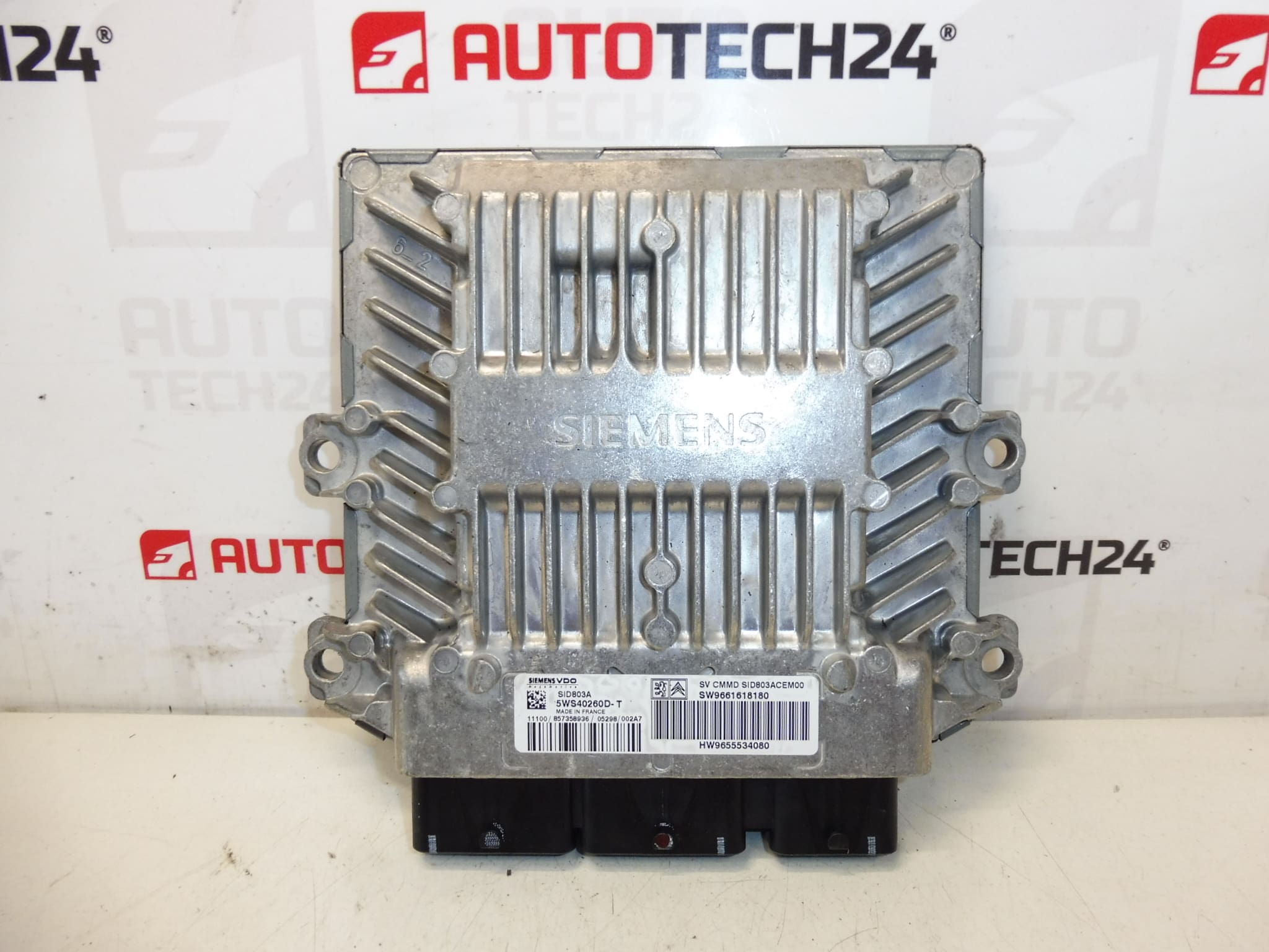 ECU Siemens SID 803A 9655534080 5WS40264D-T