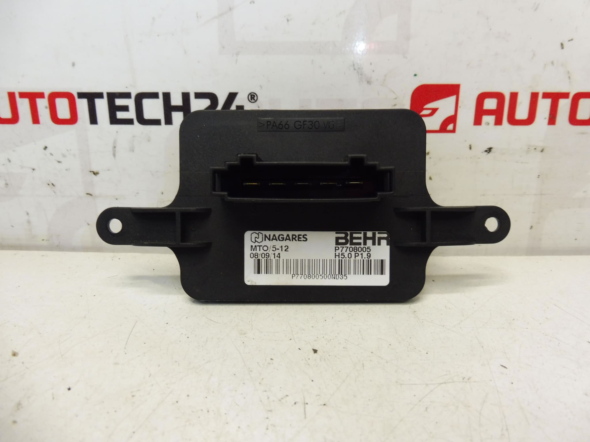 Upravljački modul ventilatora grijanja Peugeot 3008 5008 P7708004 6441CQ - Slika 2