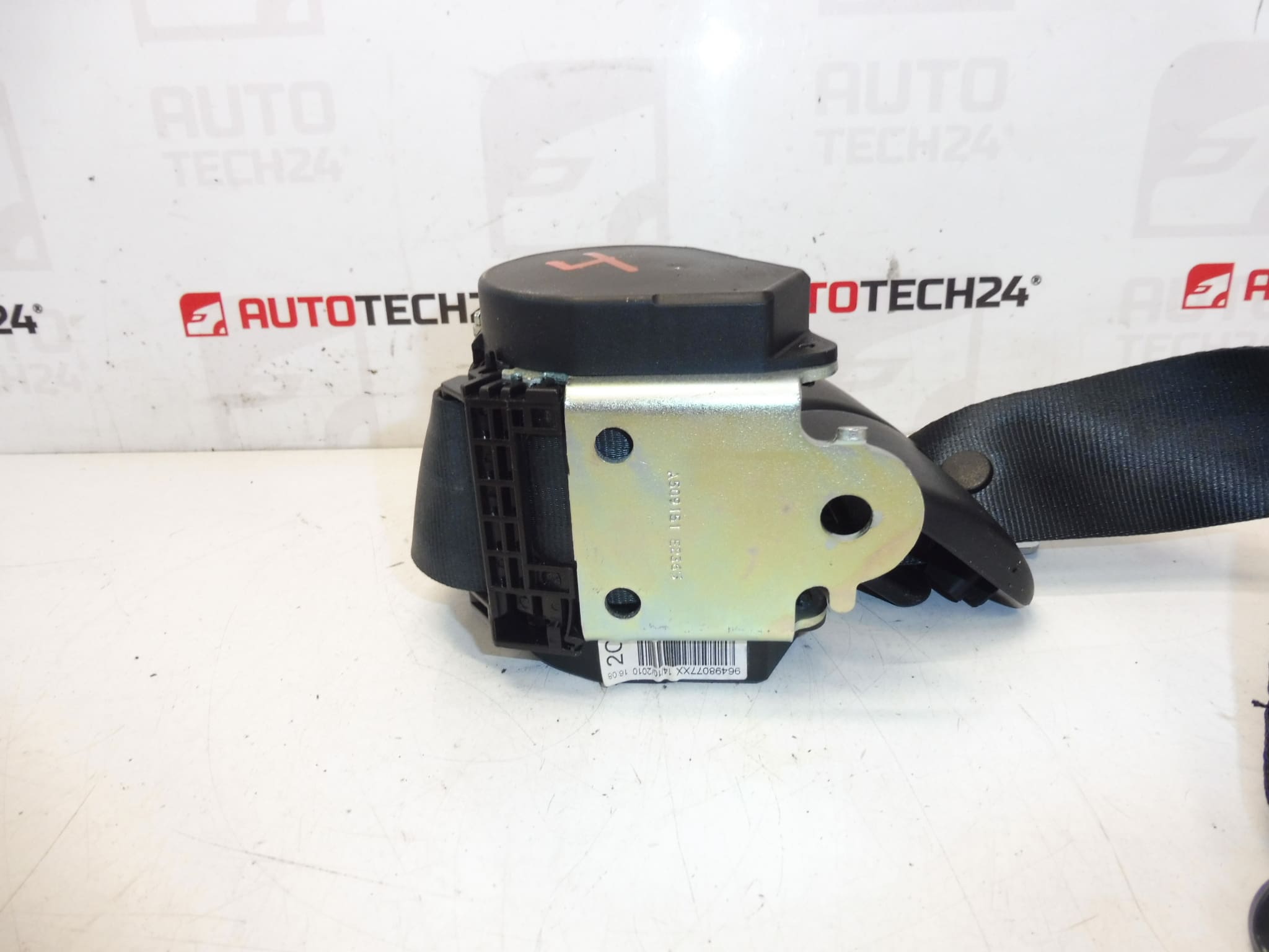 Zadnji sigurnosni pojas Peugeot 207 96498077XX 8974SY - Slika 2