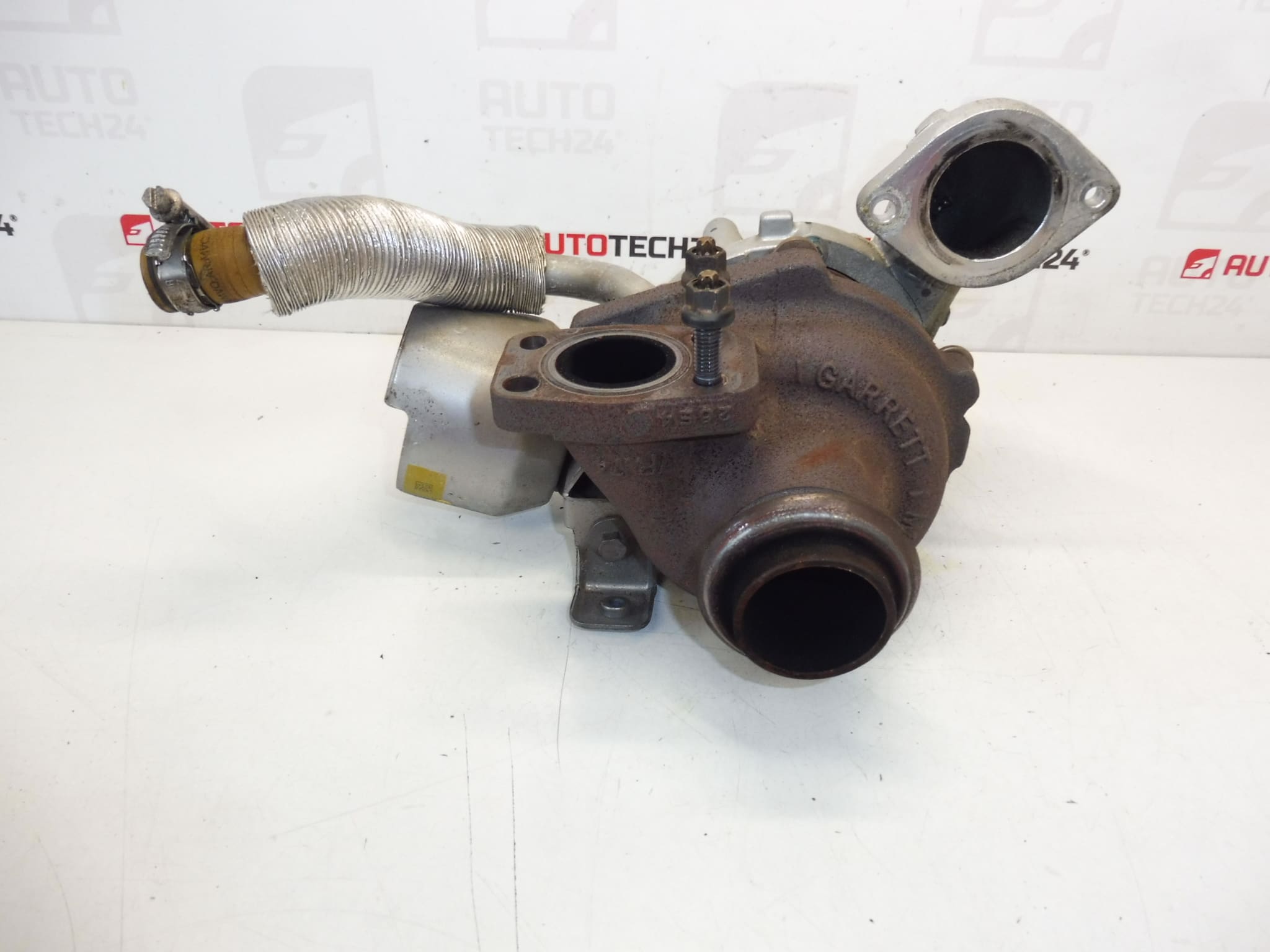 Turbopunjač GARRETT 1.6 e-HDI GTC1244VZ 9686120680 0375P7 88 tis. km - Slika 2