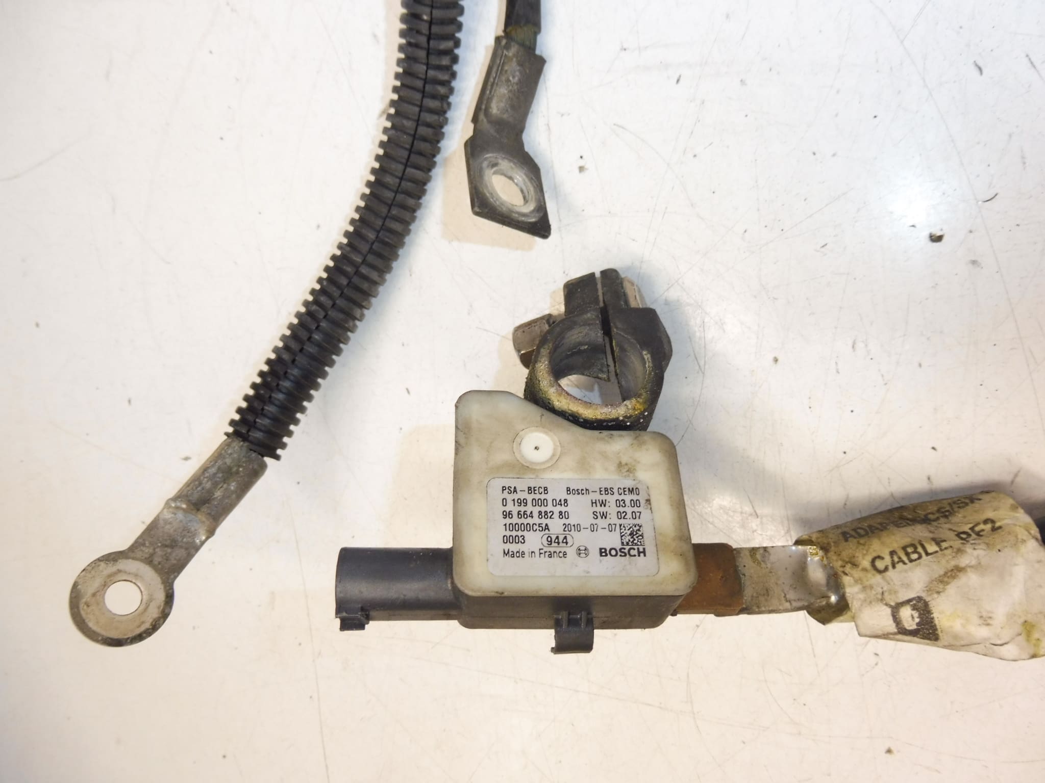 Minusni kabelski snop motora za Citroën i Peugeot 9672183080 9666488280 - Slika 2