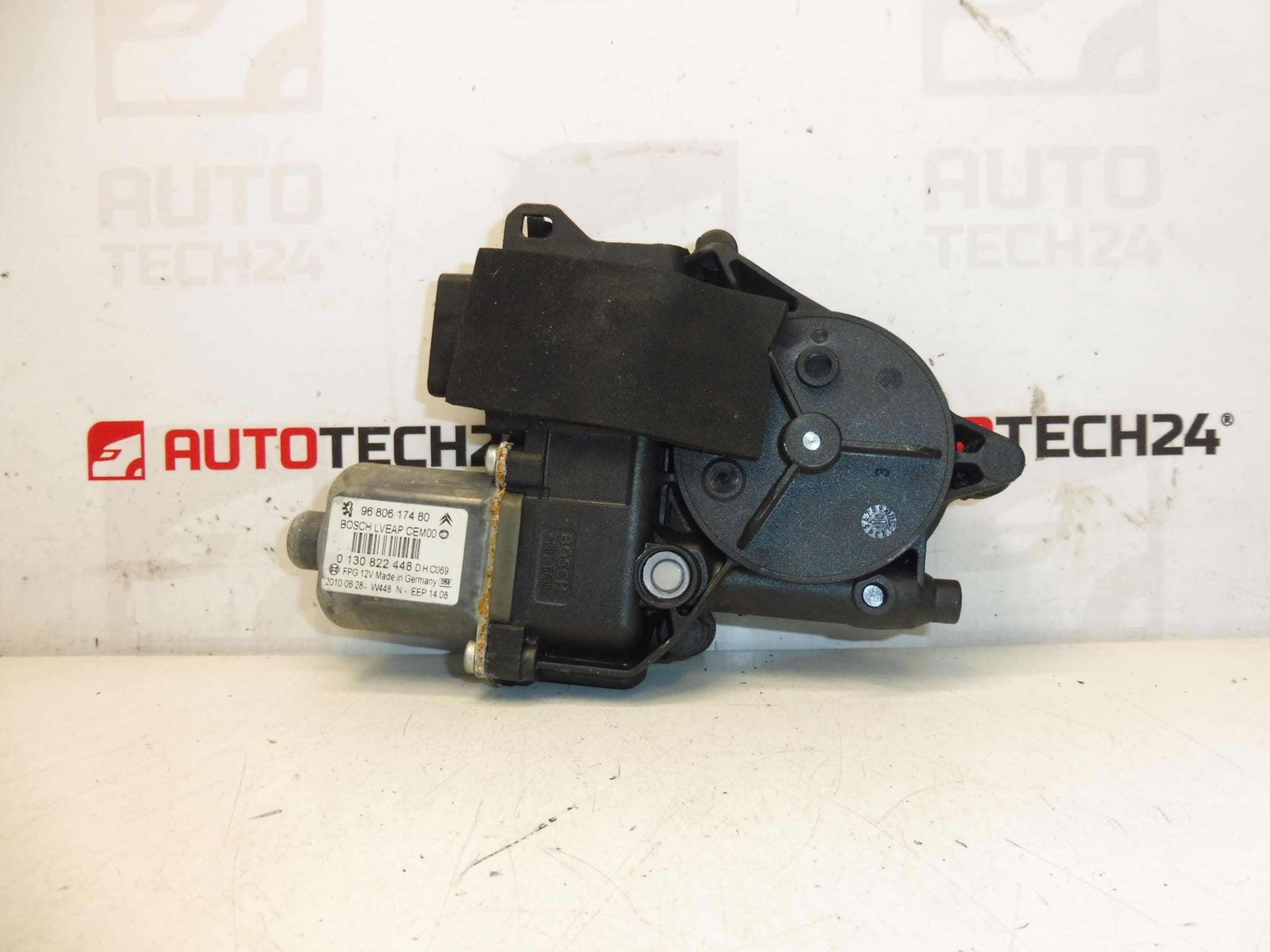 Peugeot 308 Motor za navijanje stražnjeg desnog stakla 9680617480 9675466680 9224F0