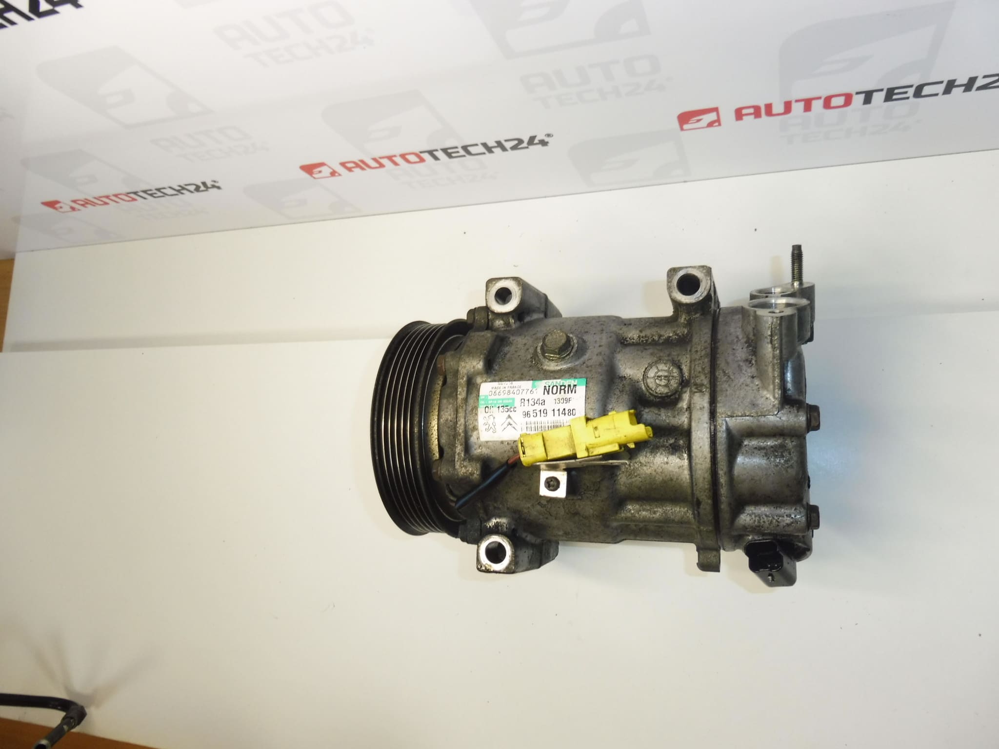 Kompresor klima uređaja Sanden SD7C16 1309f 9651911480 - Slika 2